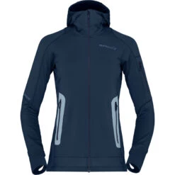 Norrona Dames Falketind Power Grid Hoodie Vest