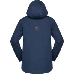 Norrona Svalbard Cotton Jas Dames - Indigo Night -Norrona 317110 01 d 657669