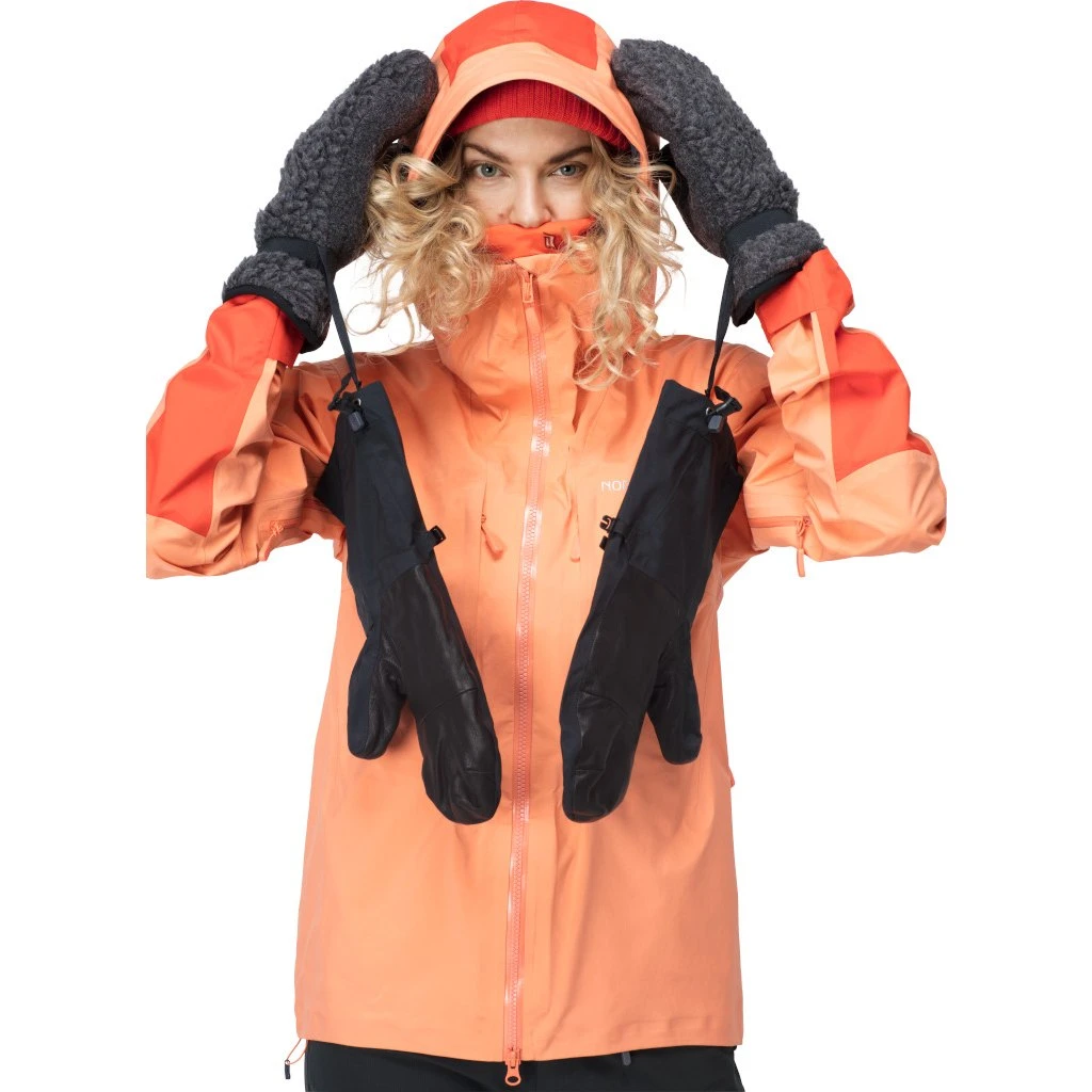 Norrona /29 Wool Pile Liner Wanten - Caviar 2 Norrona /29 Wool Pile Liner Wanten - Caviar - Afbeelding 2