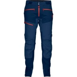 Norrona Fjørå Flex1 Broek Heren - Indigo Night/Rooibos Tea