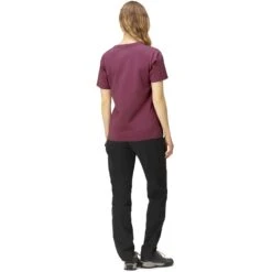 Norrona /29 Cotton Matrix T-Shirt Dames - Violet Quartz -Norrona norrona 29 cotton matrix t shirt women violet quartz model 2 1400209