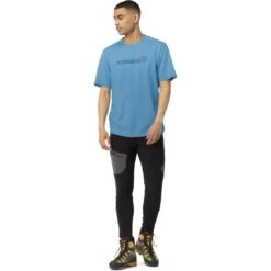 Norrona /29 Cotton Norrøna Viking T-Shirt Heren - Hawaiian Surf -Norrona norrona 29 cotton norrona viking t shirt men hawaiian surf model 1 1400212