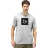 Norrona /29 Cotton Square Viking T-Shirt Heren - Drizzle Melange
