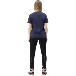 Norrona /29 Cotton Norrøna Viking T-Shirt Dames - Indigo Night -Norrona norrona 29 cotton viking t shirt women indigo night 4 1032771