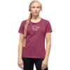 Norrona /29 Cotton Viking T-Shirt Dames - Violet Quartz