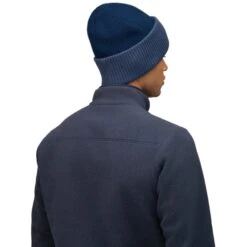 Norrona /29 Heavy MerinoUll Contrast Beanie - Indigo Night Melange -Norrona norrona 29 heavy merinoull contrast beanie indigo night melange 3 1519308