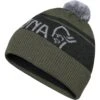 Norrona /29 Heavy MerinoUll Logo Beanie - Olive Night Melange