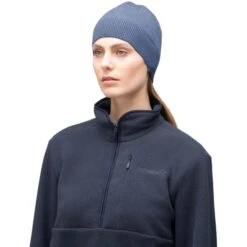 Norrona /29 Light MerinoUll Beanie - Vintage Indigo Melange -Norrona norrona 29 light merinoull beanie vintage indigo melange model 3 1524315