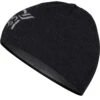 Norrona /29 Light MerinoUll Logo Beanie - Caviar Melange