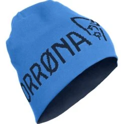 Norrona /29 Reversible Cotton Beanie - Campanula/Indigo Night