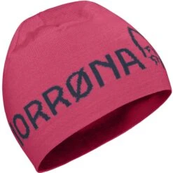 Norrona /29 Thin Logo Beanie - Honeysuckle