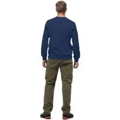 Norrona Crew Neck Sweatshirt Unisex - Indigo Night -Norrona norrona crew neck unisex longsleeve indigo night 3 1024876