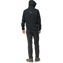 Norrona Falketind Aero60 Hood Jas Heren - Caviar -Norrona norrona falketind aero60 hood men caviar model 2 1399442