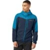 Norrona Falketind Aero60 Hood Jas Heren - Hawaiian Surf/Indigo Night