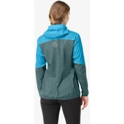 Norrona Falketind Aero60 Hood Jas Dames - Aquarius/North Atlantic -Norrona norrona falketind aero60 hood women aquarius north atlantic 2 1123466