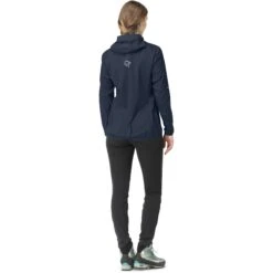 Norrona Falketind Aero60 Hood Jas Dames - Indigo Night -Norrona norrona falketind aero60 hood women indigo night 3 1460371