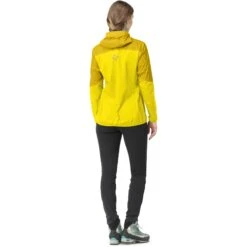Norrona Falketind Aero60 Hood Jas Dames - Sulphur/Blazing Yellow -Norrona norrona falketind aero60 hood women sulphur blazing yellow model 2 1399433