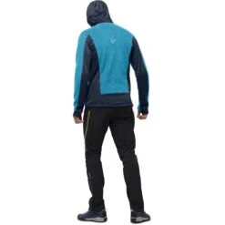 Norrona Falketind Alpha120 Zip Hood Jas Heren - Hawaiian Surf/Indigo Night -Norrona norrona falketind alpha120 zip hood men hawaiian surf indigo night 4 1025018