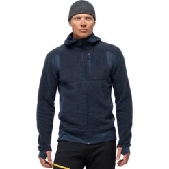 Norrona Falketind Alpha120 Zip Hood Jas Heren - Indigo Night
