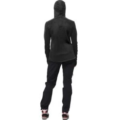 Norrona Falketind Alpha120 Zip Hood Jas Dames - Caviar -Norrona norrona falketind alpha120 zip hood women caviar 3 1460593