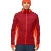 Norrona Falketind Alpha90 Insulated Zip Hood Jas Heren - Arednalin/Rhubarb