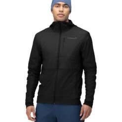Norrona Falketind Alpha90 Insulated Zip Hood Jas Heren - Caviar