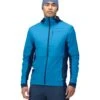 Norrona Falketind Alpha90 Insulated Zip Hood Jas Heren - Hawaiian Surf/Indigo Night