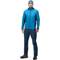 Norrona Falketind Alpha90 Insulated Zip Hood Jas Heren - Hawaiian Surf/Indigo Night -Norrona norrona falketind alpha90 insulated zip hood jacket men hawaiian surf indigo night 4 1517583