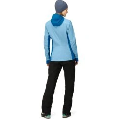 Norrona Falketind Alpha90 Insulated Zip Hood Jas Dames - Aquarius/Mykonos Blue -Norrona norrona falketind alpha90 insulated zip hood jacket women aquarius mykonos blue 5 1517564