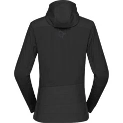 Norrona Falketind Alpha90 Insulated Zip Hood Jas Dames - Caviar -Norrona norrona falketind alpha90 insulated zip hood jacket women caviar 3 1517567