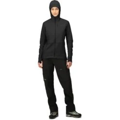 Norrona Falketind Alpha90 Insulated Zip Hood Jas Dames - Caviar -Norrona norrona falketind alpha90 insulated zip hood jacket women caviar 4 1517568