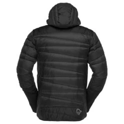 Norrona Falketind Down750 Hood Donsjas Heren - Caviar -Norrona norrona falketind down750 hood jacket m caviar 2 860987