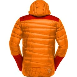 Norrona Falketind Down750 Hood Donsjas Heren - Orange Popsicle/Arednalin -Norrona norrona falketind down750 hood jacket men orange popsicle arednalin 2 1025067