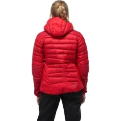 Norrona Falketind Down750 Hood Donsjas Dames - True Red -Norrona norrona falketind down750 hood jacket women true red 2 1460757