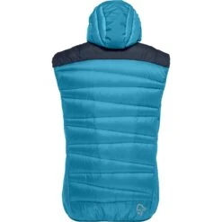 Norrona Falketind Down750 Donzen Bodywarmer Heren - Hawaiian Surf/Indigo Night -Norrona norrona falketind down750 vest men hawaiian surf indigo night 2 1025121