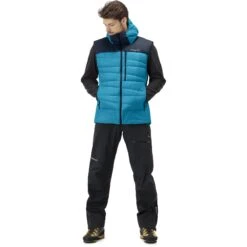 Norrona Falketind Down750 Donzen Bodywarmer Heren - Hawaiian Surf/Indigo Night -Norrona norrona falketind down750 vest men hawaiian surf indigo night 3 1025122