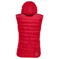Norrona Falketind Down750 Donzen Bodywarmer Dames - True Red -Norrona norrona falketind down750 vest w truered 2 861354