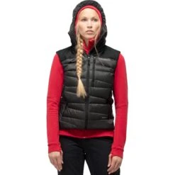 Norrona Falketind Down750 Donzen Bodywarmer Dames - Caviar