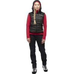 Norrona Falketind Down750 Donzen Bodywarmer Dames - Caviar -Norrona norrona falketind down750 vest women caviar 2 1460657