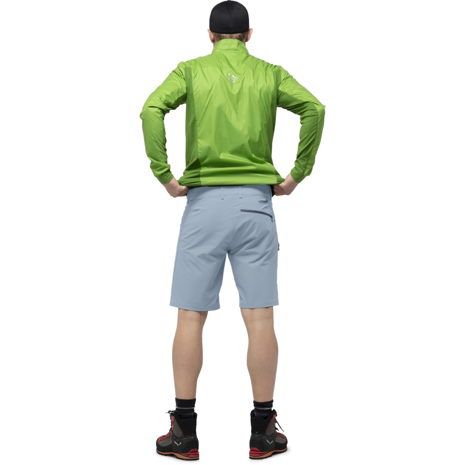Norrona Falketind Flex1 Short Heren - Blue Fog 5 Norrona Falketind Flex1 Short Heren - Blue Fog - Afbeelding 5