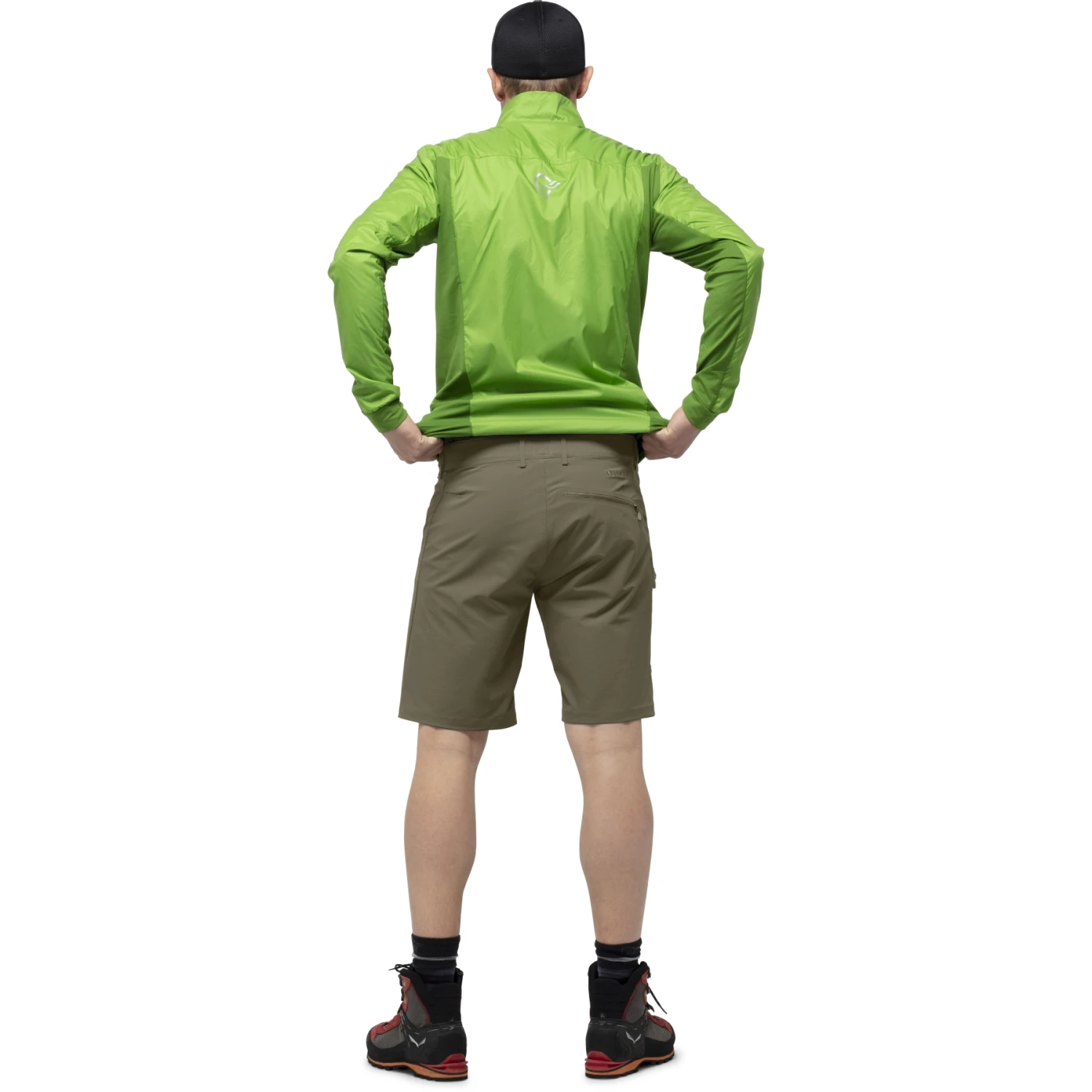 Norrona Falketind Flex1 Short Heren - Olive Night 5 Norrona Falketind Flex1 Short Heren - Olive Night - Afbeelding 5