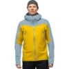 Norrona Falketind Gore-Tex Jas Heren - Sulphur/Blue Fog