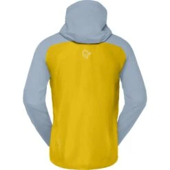 Norrona Falketind Gore-Tex Jas Heren - Sulphur/Blue Fog -Norrona norrona falketind gore tex jacket men sulphur blue fog 2 1341638