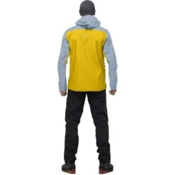 Norrona Falketind Gore-Tex Jas Heren - Sulphur/Blue Fog -Norrona norrona falketind gore tex jacket men sulphur blue fog model 2 1399480