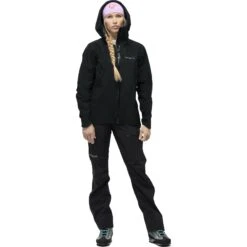 Norrona Falketind Gore-Tex Jas Dames - Caviar -Norrona norrona falketind gore tex jacket women caviar 2 1025286