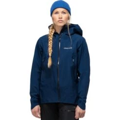 Norrona Falketind Gore-Tex Jas Dames - Indigo Night