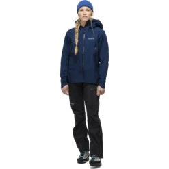 Norrona Falketind Gore-Tex Jas Dames - Indigo Night -Norrona norrona falketind gore tex jacket women indigo night 2 1025315