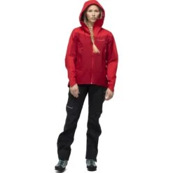 Norrona Falketind Gore-Tex Jas Dames - Jester Red/True Red -Norrona norrona falketind gore tex jacket women jester red true red 3 903164