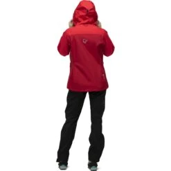 Norrona Falketind Gore-Tex Jas Dames - Jester Red/True Red -Norrona norrona falketind gore tex jacket women jester red true red 4 903165