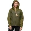 Norrona Falketind Gore-Tex Jas Dames - Olive Drab/Olive Night